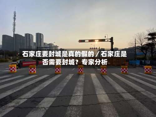 石家庄要封城是真的假的／石家庄是否需要封城？专家分析-第3张图片