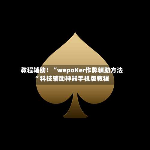 教程辅助！“wepoKer作弊辅助方法”科技辅助神器手机版教程-第2张图片