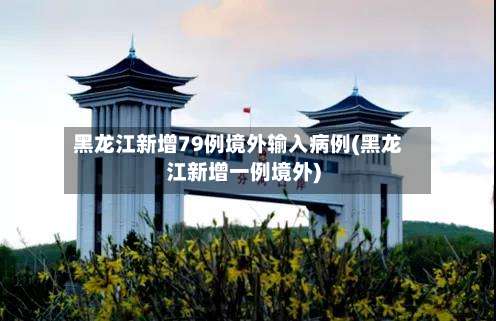 黑龙江新增79例境外输入病例(黑龙江新增一例境外)-第1张图片