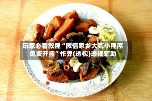 玩家必看教程“微信家乡大贰小程序免费开挂	”作弊(透视)透视辅助-第2张图片