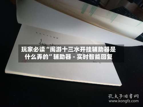 玩家必读“闽游十三水开挂辅助器是什么弄的”辅助器 - 实时智能回复-第2张图片