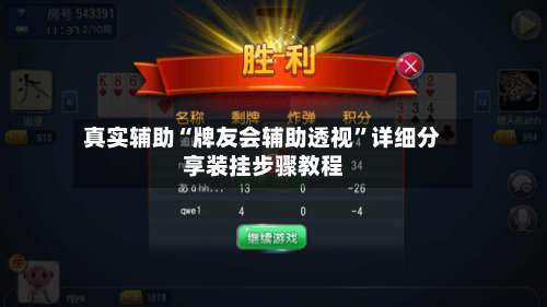 真实辅助“牌友会辅助透视	”详细分享装挂步骤教程-第2张图片