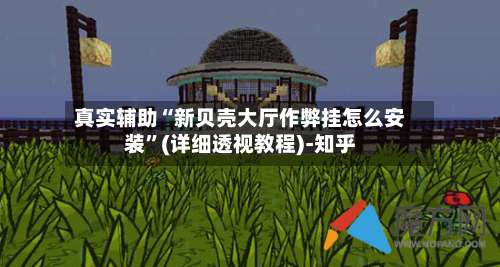 真实辅助“新贝壳大厅作弊挂怎么安装”(详细透视教程)-知乎-第1张图片