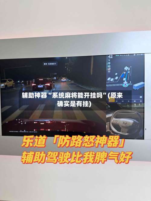 辅助神器“系统麻将能开挂吗”(原来确实是有挂)-第3张图片