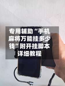 专用辅助“手机麻将万能挂多少钱”附开挂脚本详细教程-第3张图片