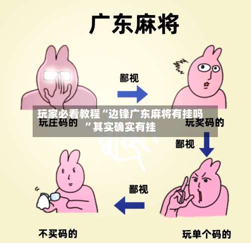 玩家必看教程“边锋广东麻将有挂吗”其实确实有挂-第1张图片