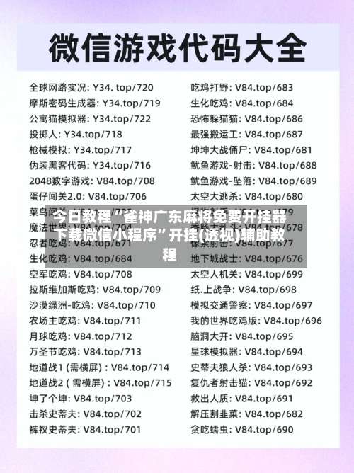 今日教程“雀神广东麻将免费开挂器下载微信小程序	”开挂(透视)辅助教程-第2张图片