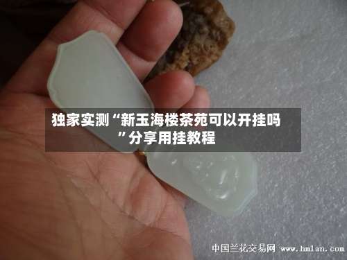 独家实测“新玉海楼茶苑可以开挂吗”分享用挂教程-第3张图片