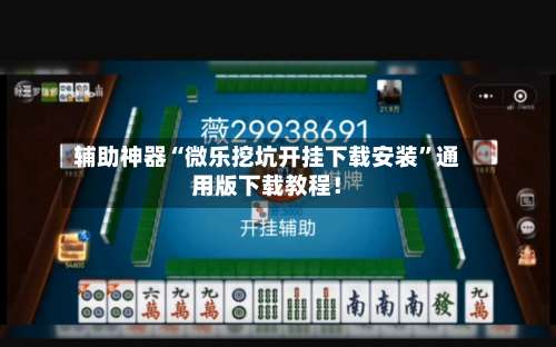 辅助神器“微乐挖坑开挂下载安装	”通用版下载教程！-第3张图片