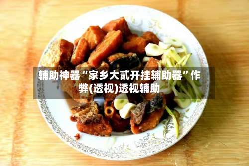 辅助神器“家乡大贰开挂辅助器	”作弊(透视)透视辅助-第1张图片