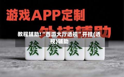 教程辅助!“西游大厅透视”开挂(透视)辅助-第3张图片