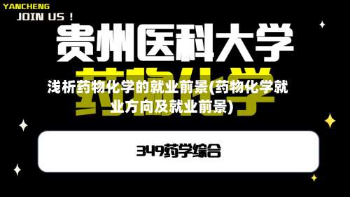 浅析药物化学的就业前景(药物化学就业方向及就业前景)-第1张图片