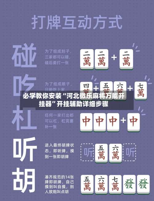 必学教你安装“河北微乐麻将万能开挂器”开挂辅助详细步骤-第2张图片