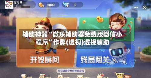 辅助神器“微乐辅助器免费版微信小程序	”作弊(透视)透视辅助-第2张图片