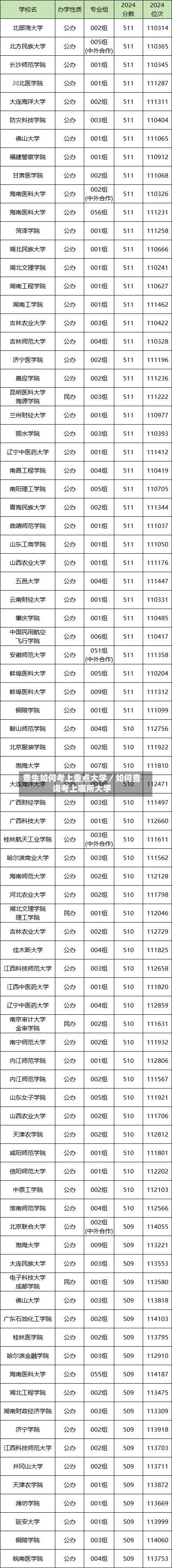 查生如何考上重点大学／如何查询考上哪所大学-第3张图片