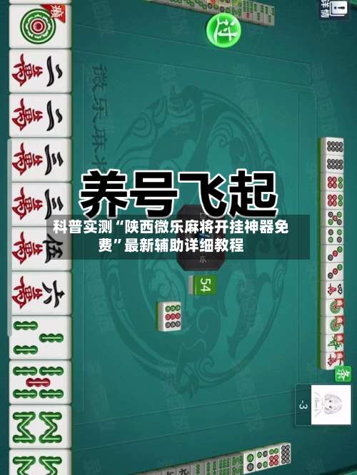科普实测“陕西微乐麻将开挂神器免费	”最新辅助详细教程-第1张图片