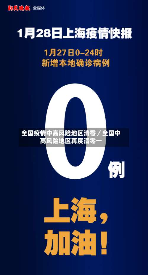 全国疫情中高风险地区清零／全国中高风险地区再度清零一-第1张图片