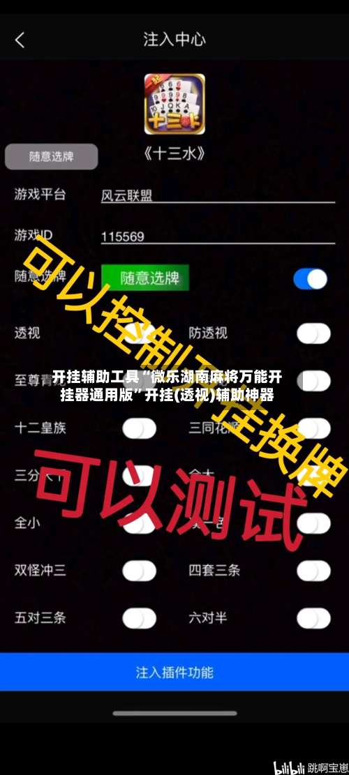 开挂辅助工具“微乐湖南麻将万能开挂器通用版”开挂(透视)辅助神器-第1张图片