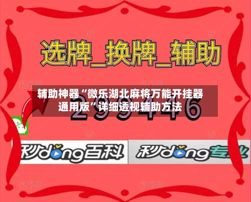 辅助神器“微乐湖北麻将万能开挂器通用版”详细透视辅助方法-第3张图片