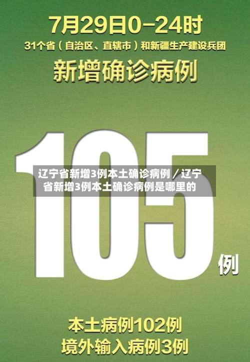 辽宁省新增3例本土确诊病例／辽宁省新增3例本土确诊病例是哪里的-第2张图片