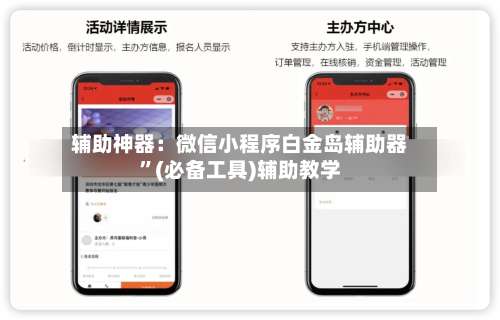 辅助神器：微信小程序白金岛辅助器	”(必备工具)辅助教学-第2张图片