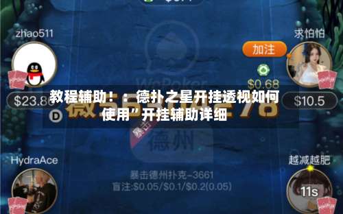 教程辅助！：德扑之星开挂透视如何使用	”开挂辅助详细-第1张图片