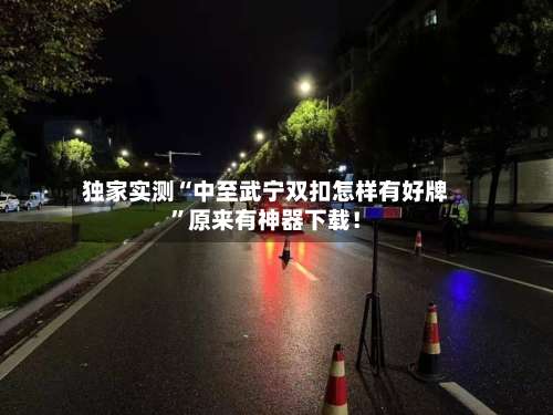 独家实测“中至武宁双扣怎样有好牌”原来有神器下载！-第3张图片