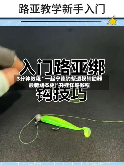 3分钟教程“一起宁德钓蟹透视辅助器最新版本更”开挂详细教程-第1张图片