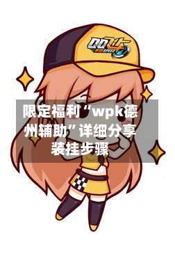 限定福利“wpk德州辅助”详细分享装挂步骤-第2张图片
