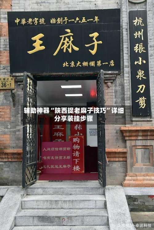 辅助神器“陕西捉老麻子技巧”详细分享装挂步骤-第1张图片