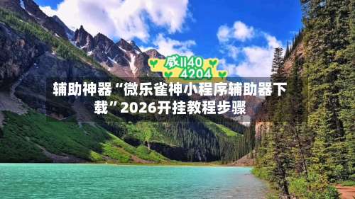 辅助神器“微乐雀神小程序辅助器下载”2026开挂教程步骤-第3张图片