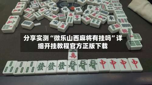 分享实测“微乐山西麻将有挂吗”详细开挂教程官方正版下载-第3张图片