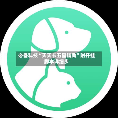 必备科技“天天卡五星辅助”附开挂脚本详细步-第2张图片