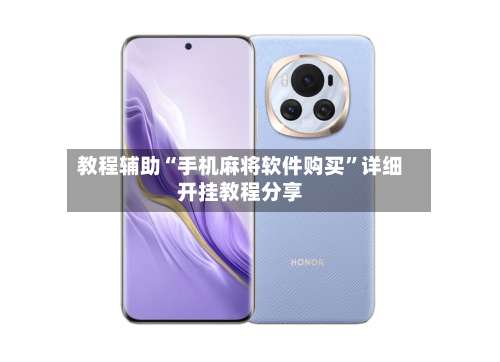 教程辅助“手机麻将软件购买”详细开挂教程分享-第3张图片