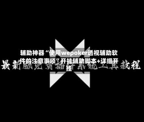 辅助神器“使用wepoker透视辅助软件的注意事项	”开挂辅助脚本+详细开挂-第1张图片