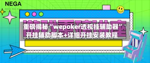 重磅揭秘“wepoker透视挂辅助器”开挂辅助脚本+详细开挂安装教程-第2张图片