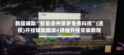 教程辅助“智星德州菠萝免费科技”(透视)开挂辅助脚本+详细开挂安装教程-第2张图片