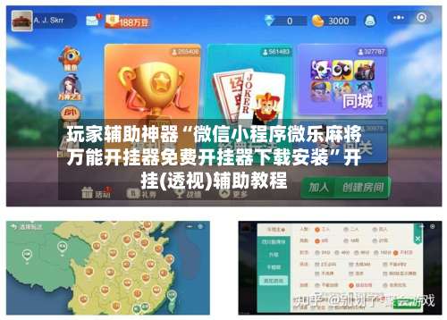 玩家辅助神器“微信小程序微乐麻将万能开挂器免费开挂器下载安装	”开挂(透视)辅助教程-第2张图片