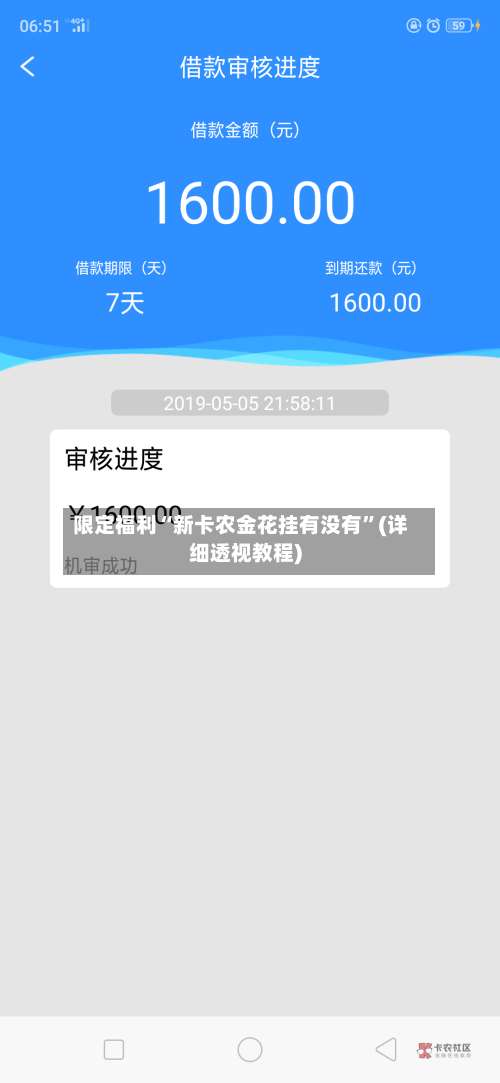 限定福利“新卡农金花挂有没有”(详细透视教程)-第1张图片