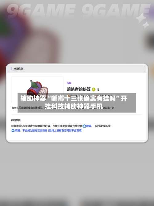 辅助神器“嘟嘟十三张确实有挂吗	”开挂科技辅助神器手机-第1张图片