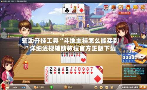 辅助开挂工具“斗地主挂怎么能买到”详细透视辅助教程官方正版下载-第1张图片