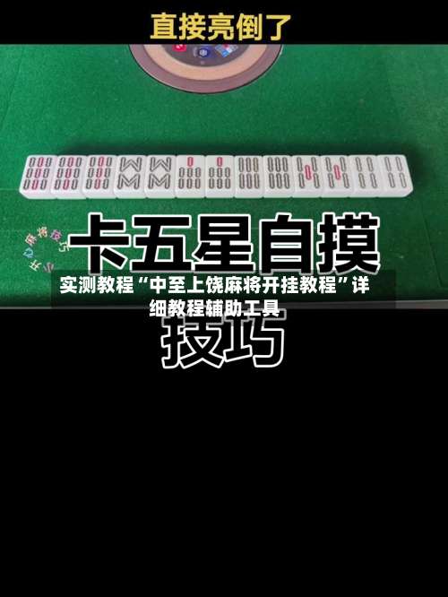 实测教程“中至上饶麻将开挂教程	”详细教程辅助工具-第1张图片