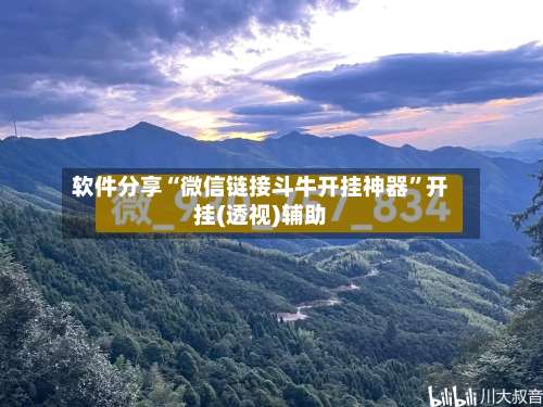 软件分享“微信链接斗牛开挂神器	”开挂(透视)辅助-第2张图片