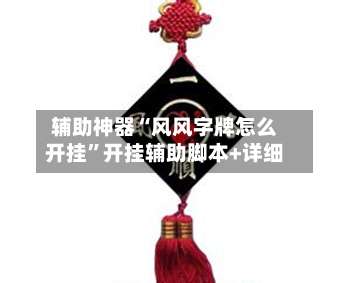 辅助神器“风风字牌怎么开挂	”开挂辅助脚本+详细-第2张图片