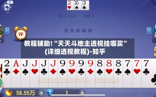 教程辅助!“天天斗地主透视挂哪买”(详细透视教程)-知乎-第1张图片