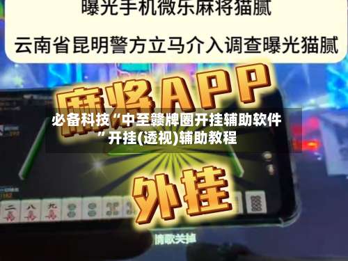 必备科技“中至赣牌圈开挂辅助软件”开挂(透视)辅助教程-第1张图片