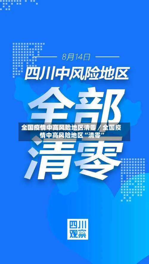 全国疫情中高风险地区清零／全国疫情中高风险地区“清零	”-第1张图片