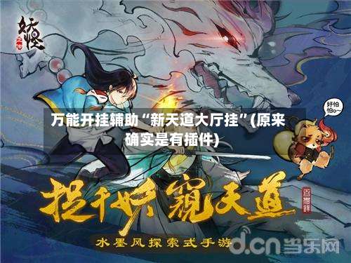 万能开挂辅助“新天道大厅挂”(原来确实是有插件)-第2张图片