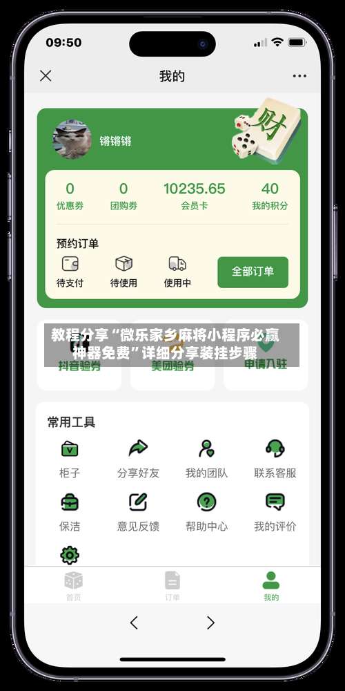 教程分享“微乐家乡麻将小程序必赢神器免费”详细分享装挂步骤-第3张图片