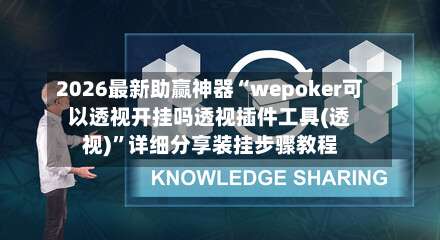 2026最新助赢神器“wepoker可以透视开挂吗透视插件工具(透视)”详细分享装挂步骤教程-第2张图片
